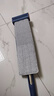 索邦（sobam）平板拖把42cm6布家用一拖净免手洗2026拖地神器带桶一套墩布拖布 【靛蓝色】42cm平板拖+2块拖布 实拍图