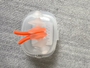 速比涛（Speedo）游泳配件云感biofuse柔韧舒适精准贴合防进水耳塞 跃动橘 实拍图
