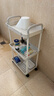 金隆兴婴儿用品小推车置物架多层浴室厨房落地蔬菜零食可移动收纳架 3层 实拍图