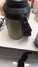 小米大肚保温杯 户外保温水壶 双饮保冷杯  316L便携水杯 橄榄绿 1L 实拍图