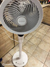艾美特（AIRMATE）【天鹅MAX】空气循环扇直流变频家用大风力电风扇卧室轻音一级能效负离子净化语音落地扇 SRDI151 实拍图