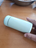 【全网爆款】迷你口袋保温杯304不锈钢水杯便携可爱水杯女生 淡青色 150ml 实拍图