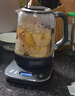 摩飞电器（Morphyrichards）养生壶煮茶器煮茶壶智能升降电水壶烧水壶电热水壶迷你玻璃花茶壶黑茶 1.7升 MR6088灰 实拍图