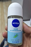 妮维雅（NIVEA）抑汗香体腋下止汗露干爽滚珠活力清新爽身走珠液50ml*2 实拍图