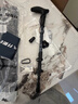 开拓者（pioneer）狼牙7系登山杖外锁户外旅行铝合金三节伸缩老人拐杖手杖凝夜深灰 实拍图