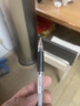uni三菱 UM-151耐水双珠啫喱笔 0.38mm中性笔财务签字笔多色可选(替芯UMR-1) 黑色 单支装 实拍图