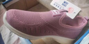 回力（Warrior）官方妈妈鞋夏季女鞋一脚蹬老人鞋软底健步鞋运动休闲鞋子 紫色35 实拍图