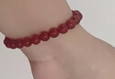 石玥珠宝收藏级8mm红玛瑙手串本命年转运珠水晶玛瑙手链男女士款 实拍图