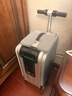 爱尔威（Airwheel）电动行李箱可骑行智能拉杆登机箱可坐可代步20英寸SL豪华版一银 实拍图