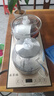 益茶福全自动上水电热水壶底部上水嵌入式茶台功夫茶烧水壶饮水烧水一体机抽水玻璃煮茶壶保温泡茶壶 SQ-008金色玻璃套装 1L 实拍图