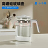 小白熊全玻璃恒温水壶婴儿恒温调奶器暖奶配件炖盅组件1.2L-9525 实拍图