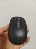 罗技（Logitech）M196 无线蓝牙鼠标 办公鼠标 笔记本商务办公家用 小巧便携 对称手型 石墨灰 实拍图