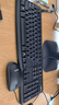 罗技（Logitech）MK120 键鼠套装 有线键鼠套装 办公键鼠套装 电脑键盘 USB即插即用 全尺寸 黑色 实拍图