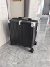 鹃羚行李箱小型可登机箱学生儿童拉杆箱旅行箱男女生密码箱次日达皮箱 米黑色升级三节拉杆加厚箱体隔层内衬-次日达 18英寸  出差旅游可上飞机免托运【出口转内销】 实拍图