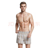 BXMAN阿罗裤宽松男士内裤男平角裤纯棉梭织短睡裤加大码 926组 XXL 实拍图