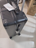 梵地亚拉杆箱万向轮耐磨抗摔行李箱24英寸男女大容量轻盈旅行箱 黑色 实拍图