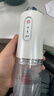 追语【保价618】冲牙器便携式家用电动洗牙器口腔清洁冲洗牙齿清洁器除牙垢正畸专用手持脉冲洁牙器 【白色】配4喷嘴丨三档动力丨全身防水 实拍图