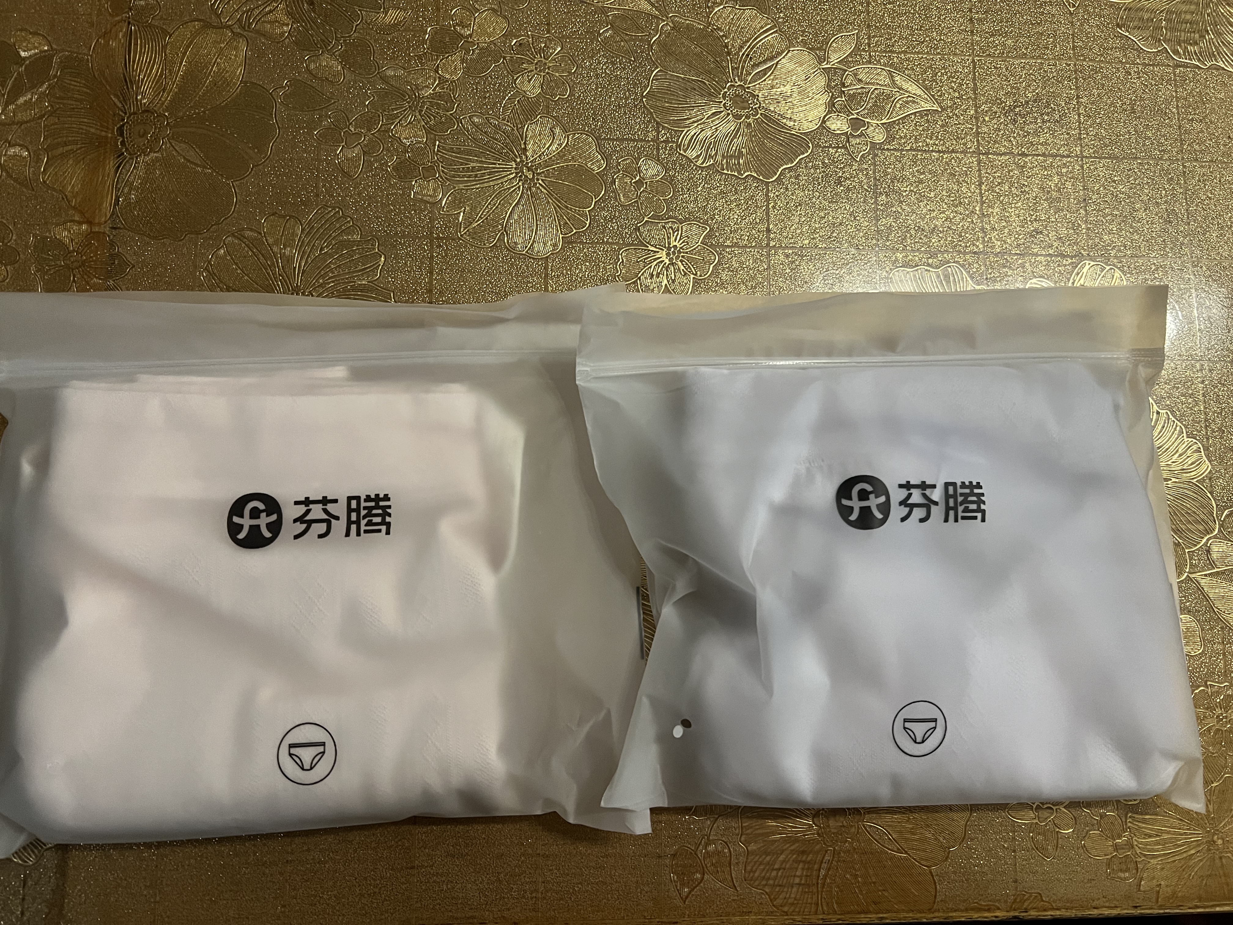 芬腾内裤女2条装10A抑菌防侧漏姨妈月经生理裤独立包装 实拍图