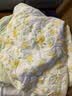 京东京造 夏凉被纯棉100%双面可机洗全棉空调被子A类纤维被1.5x2m木香花开 实拍图