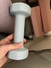 Keep哑铃女男健身家用彩色浸塑环保手铃亚铃全身塑形水蓝2kg*2 实拍图