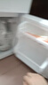 新飞（Frestec）小冰箱 冰箱小型双开门 迷你双门家用宿舍租房冷藏冷冻电冰箱节能省电 48L白【一级能效+租房神器】升级款 实拍图