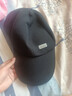 【热巴同款】加大棒球帽帽子男女大头围显脸小春夏字母百搭棒球帽 侧标-黑色【1顶】 实拍图