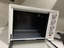 长帝（changdi）国家补贴家用烤箱多功能电烤箱 32升大容量上下管独立控温多面搪瓷内胆机械式旋钮白色节日礼物 实拍图