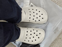 京东京造【抗菌洞洞鞋】凉鞋旅行沙滩两穿eva防臭凉拖鞋男士卡其色44-45 实拍图