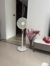 美的（Midea）【幸运草安睡1S】一级能效直流变频声控电风扇家用遥控卧室静音落地扇台式桌面抗菌大风力转页扇 实拍图