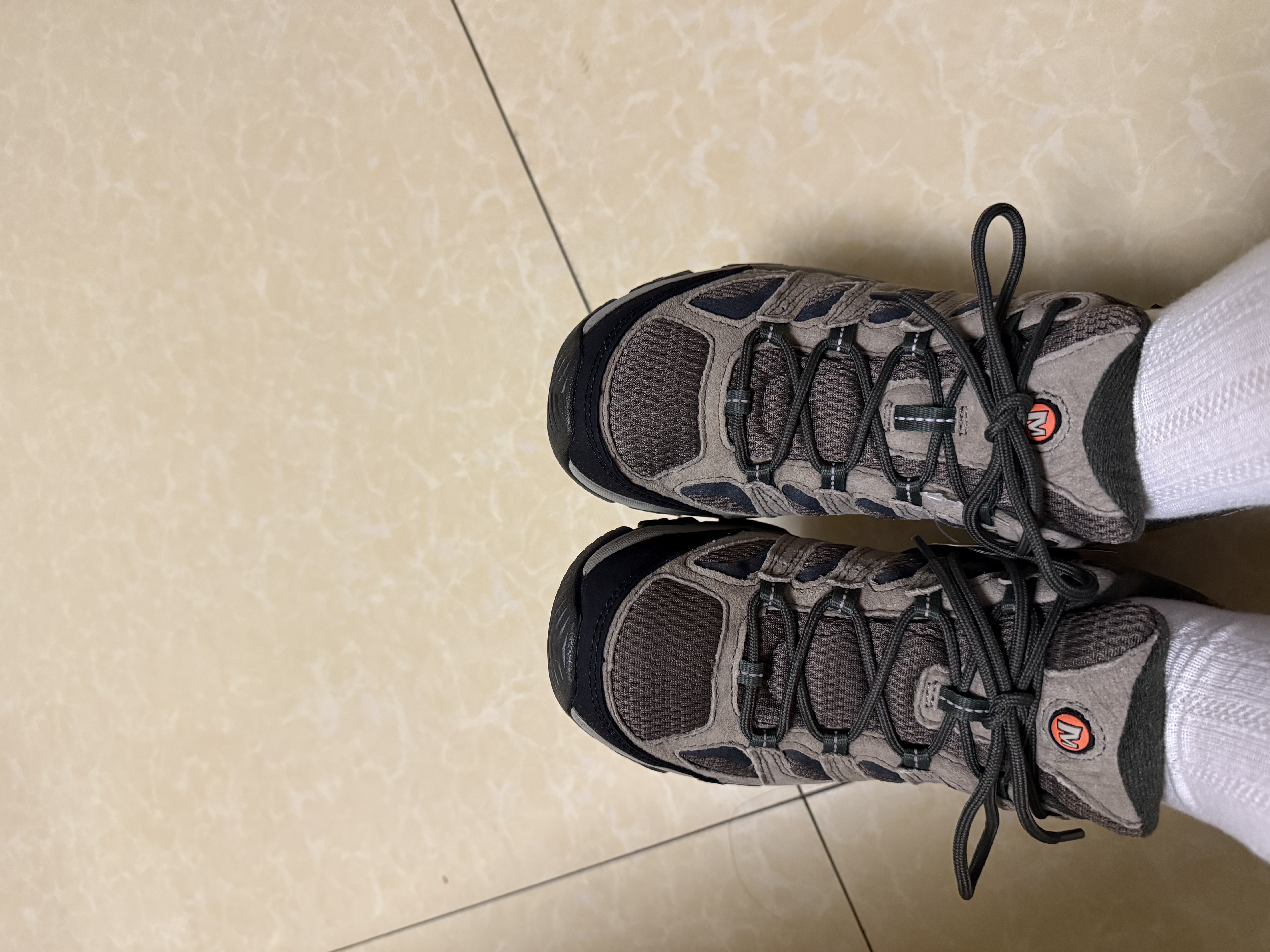 迈乐（Merrell）徒步鞋MOAB3GTX户外防水运动登山鞋男Vibram大底防滑透气冬季 40 实拍图