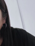 DAISY DREAM玫瑰的故事刘亦菲同款耳环女2026年新款欧美大圆圈耳圈气质耳饰品 【3CM】素圈耳环 实拍图