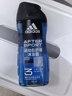 阿迪达斯（adidas）男士沐浴露洗发水洗面奶三效合一 游泳去氯小瓶旅行装舒缓250ml 实拍图