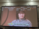 快朵小屋 100英寸16:9支架挂壁两用幕布 白玻纤4K3D高清可移动免打孔投影仪幕布家用办公极米坚果当贝小米 实拍图