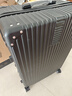 SOO行李箱男拉杆箱大容量旅行箱学生密码箱女商务皮箱子 28英寸黑色 实拍图