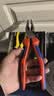 凯尼派克（KNIPEX）省力型进口钢丝钳老虎钳8寸工业级多功能断线夹持剪切02 02 200 实拍图