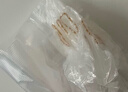 七海秋一次性雨鞋套防水防滑雨靴脚套加厚塑料男女通用鞋套长筒白6只装 实拍图