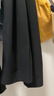 利郎轻薄凉感休闲裤男25夏季男士弹力冰丝裤子 黑色  34(175/86A) 实拍图
