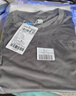 真维斯（Jeanswest）冰丝短袖T恤男夏季纯色体恤衫宽松大码运动健身半袖男士速干上衣 实拍图