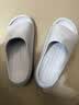 朴西新款EVA踩屎感厚底拖鞋女士居家室内情侣拖鞋男 灰色 42-43 实拍图