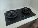 卡萨帝（Casarte）小炫风天然气燃气灶双灶 家用节能台嵌两用 嵌入式煤气灶灶台 74%热效 5.2kw猛火定时 可调节z7黑 实拍图