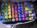 Touch mark马克笔60色双头油性大容量速干水彩笔绘画美术生专用画笔记号笔儿童节学生生日节日礼物 实拍图