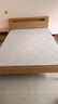 图柔【顺丰闪发】床实木床现代简约双人床主卧大床单人床出租床 单床+10CM床垫+床头柜*1个 1.5*2米 框架结构 实拍图