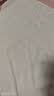 故事人生【纯色系】真丝桑蚕丝小方巾丝巾女百搭春秋冬季围巾搭配西装 米白 实拍图