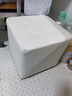 家用小凳子矮凳客厅创意方凳儿童坐墩结实耐用换鞋凳子实木沙发凳 暖白30*30*40-纸箱发货 实拍图