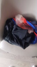 李宁（LI-NING）泳裤男五分及膝游泳裤专业抗氯耐磨速干大码男士泳装0021黑XL 实拍图