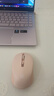 惠普（HP）S1000C无线鼠标 可充电TypeC办公鼠标 家用/商务办公/笔记本/台式机USB接口即插即用 奶茶色 实拍图
