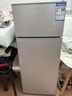 新飞冰箱小型租房用 一级能效冷 藏冷冻两用1-2人家用小冰箱 出租房双门电冰箱办公室两门 26年升级 86A一级能效【高性价比】银 实拍图