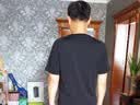 特步运动t恤短袖男新款跑步速干衣薄款体考训练服透气半袖运动上衣 【综合训练】正黑色0050 XL 180 实拍图