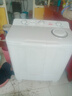 长虹半自动波轮洗衣机 家用老式双缸双桶 洗脱一体机 大容量脱水甩干机 以旧换新 21.8公斤【洗涤15公斤+脱水6.8公斤】塑 双缸 实拍图