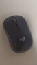罗技（Logitech）M185鼠标 无线鼠标 办公鼠标 对称鼠标 黑色灰边 带无线2.4G接收器 实拍图